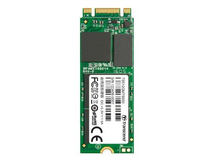TRANSCEND MTS600 512GB SSD disk M.2 2260, SATA III (MLC), tray