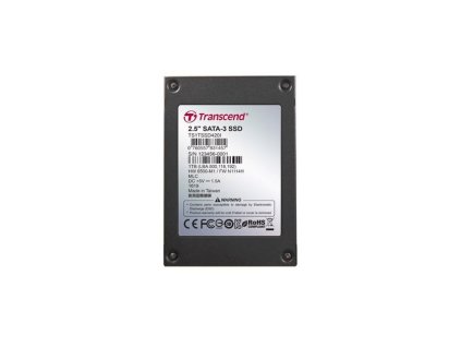 TRANSCEND SSD420I 1TB Industrial SSD disk2.5" SATA3, MLC, Ind., Iron case, černý
