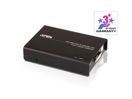 ATEN Slim USB DVI-D Single Display KVM over IP Transmitter