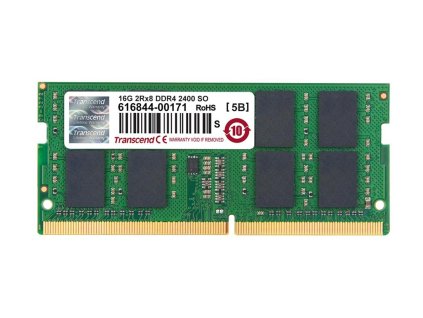 Transcend paměť 16GB SODIMM DDR4 2400 2Rx8 CL17