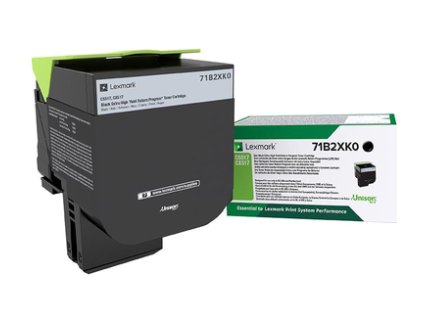 Lexmark CS/CX517 Black Toner Cartridge High Return - 8 000 stran