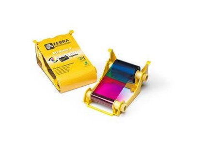 Zebra/Motorola ZXP3 YMCKO, barevná barvící páska