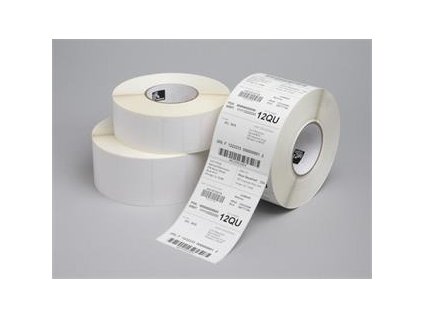 Zebra Label, Paper, 38x25mm; Direct Thermal, Z-Perform 1000D, Uncoated, Permanent Adhesive, 25mm Core