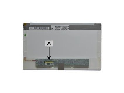 2-Power náhradní LCD panel pro notebook 10.1'' WSVGA 1024x600 LED lesklý 40pin