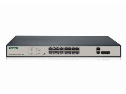 DIGITUS Professional 16-port Fast Ethernet PoE Switch