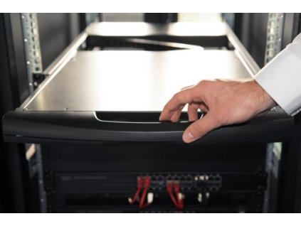 Digitus Modular console with 17" TFT (43,2cm), 8-port KVM & Touchpad, french keyboard