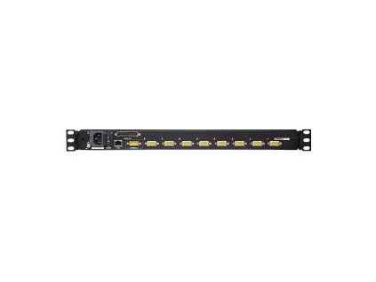 ATEN CL5708IN 8-Port PS/2-USB VGA 19" LCD KVM over IP Switch with Daisy-Chain Port and USB Peripheral Support