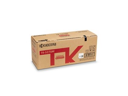 Kyocera toner TK-5270M červený na 6 000 A4 (při 5% pokrytí), pro P6230cdn, M6230/6630cidn