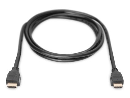 Digitus připojovací kabel HDMI 2.1 Ultra High Speed, typ A M / M, 3,0 m, s Ethernetem, UHD 8K 60p, zlacené konektory
