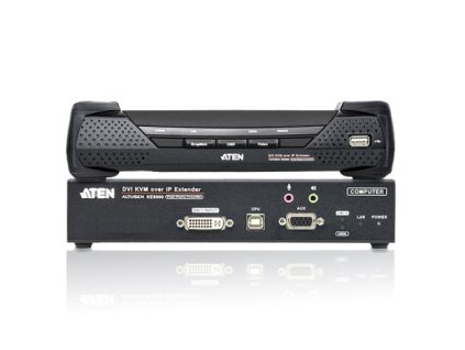 ATEN KE6900AR DVI-I Single Display KVM over IP Extender Receiver