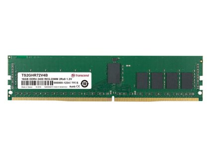 Transcend paměť 16GB DDR4 2666 R-DIMM 2Rx8 CL19