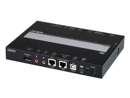 Aten 1-Local/Remote Share Access Single Port 4K DisplayPort KVM over IP Switch
