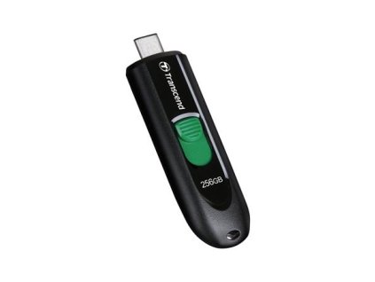 Transcend 256GB JetFlash 790C, USB-C (3.2 Gen 1) flash disk, černý