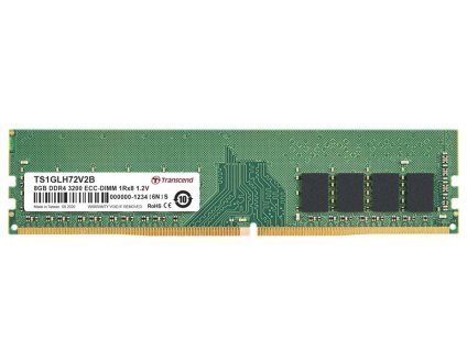 Transcend paměť 8GB DDR4 3200 ECC-DIMM 1Rx8 CL22