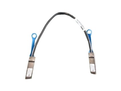 Dell Networking Cable 100GbE QSFP28 to QSFP28 Passive Copper Direct Attach 0.5 Meter Cust Kit