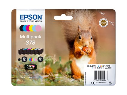 Epson Multipack 6-colours 378 Claria Photo HD Ink