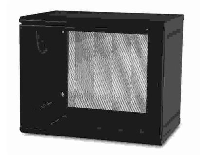 APC NetShelter 9U Wallmount Rack Cabinet Single Hinged Switch Depth