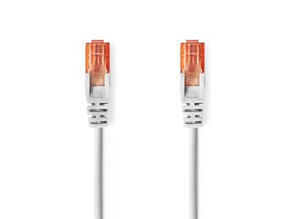 Nedis CCGL85200GY50 - Síťový Kabel Cat 6 U/UTP | RJ45 Zástrčka – RJ45 Zástrčka | 5 m | Šedá