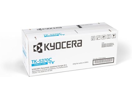 Kyocera toner TK-5370C cyan na 5 000 A4 (při 5% pokrytí), pro PA3500cx, MA3500cix/cifx
