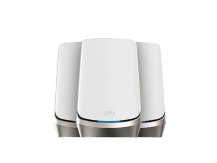 Netgear Orbi 960 Series Quad-Band WiFi 6E Mesh System, 10.8Gbps, 10 Gig Port, 3-Pack
