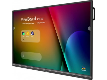 Viewsonic IFP6550-5F 65" Interaktivní displej 65" 4K UHD/IPS/450n/8ms/3xHDMI/RS232/OPS/8xUSB/2xLAN/Repro/VESA/Android11