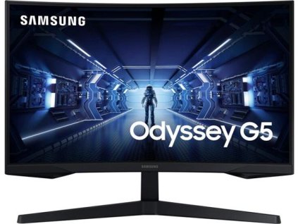 SAMSUNG MT LED LCD Gaming Monitor 32" Odyssey LS32CG552EUXEN -prohnutý, VA,1ms,165Hz,2560x1440,HDMI,Display Port
