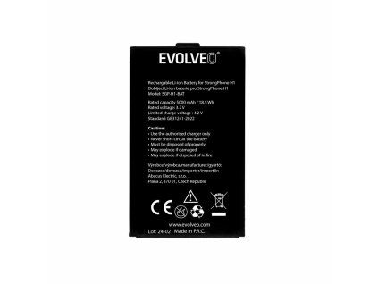EVOLVEO orig. baterie 5000 mAh pro StrongPhone H1