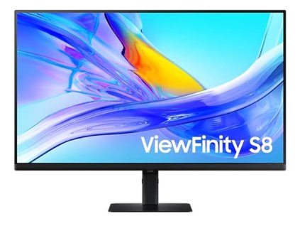 SAMSUNG MT LED LCD monitor 32" ViewFinity S8 (S80UD) VA,3840x2160,5ms,350cd/m2,3000:1,DP,HDMI,3xUSB,USB-C,RJ45,Pivot