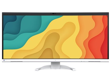 EIZO EV3450XC-WT 34,1" IPS zakřivený/ (UW QHD) 3440 x 1440/5ms/2xHDMI/DP/USB-C/USB/RJ-45/webkamera/výškově nast./bílá