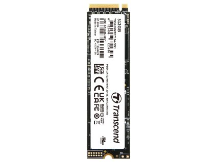 TRANSCEND MTE712A-VS1 512GB Industrial SSD diskM.2 2280, PCIe Gen4x4, M-Key, 3D TLC BiCS5, PE: 3K, extended temp, TCG