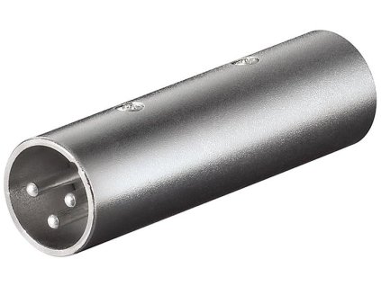 PremiumCord XLR mikrofonní spojka, XLR samec - samec