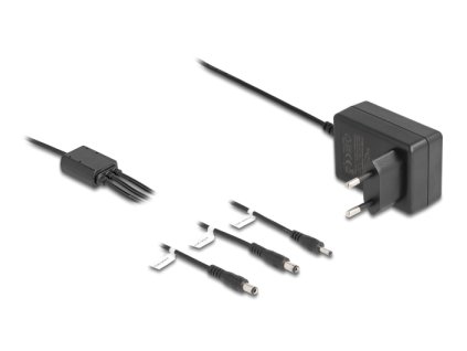 Delock Externí napájecí zdroj DC 3,5 x 1,35 mm, DC 5,5 x 2,1 mm, DC 5,5 x 2,5 mm 5,0 V / 2,0 A / 10,0 W