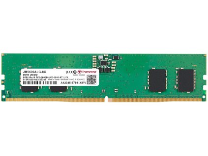 Transcend paměť 8GB JMDDR5 5600 U-DIMM 1Rx16 1Gx16 CL46 1.1V