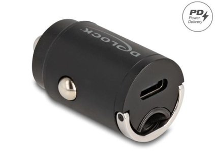 Delock Mininabíječka do auta, USB Type-C™ PD 3.0, o výkonu 30 W