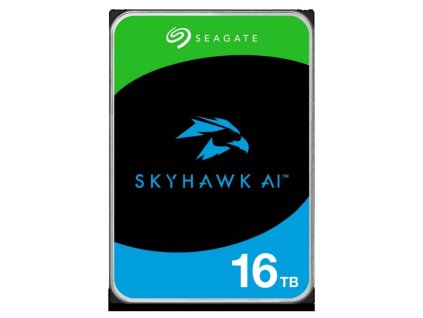 Seagate SkyHawk AI HDD, 16TB, SATAIII, 256MB cache, 7.200RPM