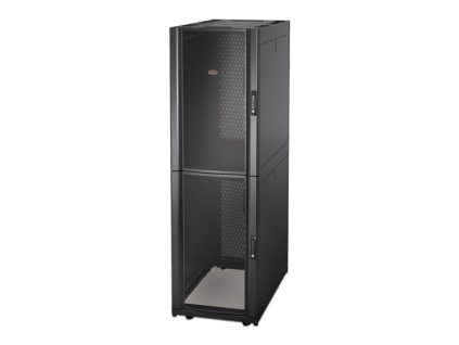 APC NetShelter SX Colocation 2x20U 600mm Wide x 1070mm Deep Enclosure with Sides Black