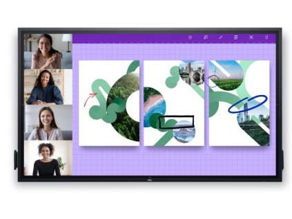 Dell P6524QT 64,5" 4K 9ms/1300:1/3840x2160/3xHDMI/DP/USB-C/DOCK/repro/IPS panel/cerny