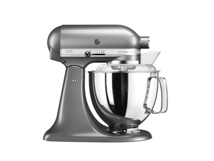 BAZAR - KitchenAid Artisan 5KSM175PSEMS kuchyňský robot, 10 rychlostí, planetární systém, šedá - opraveno, použito