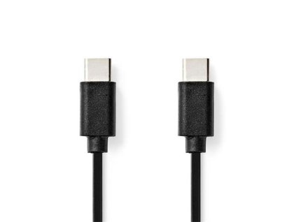 Nedis CCGL60700BK10- USB Kabel | USB 2.0 | USB-C Zástrčka | USB-C Zástrčka | 1.00 m | Černá