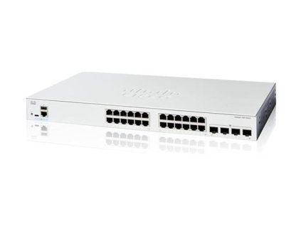 Cisco Catalyst switch C1200-24T-4G (24xGbE,4xSFP,fanless) - REFRESH