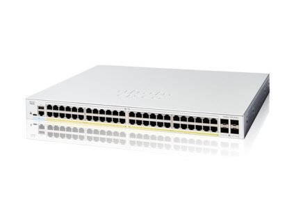 Cisco Catalyst switch C1200-48P-4G (48xGbE,4xSFP,48xPoE+,375W) - REFRESH