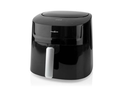 Nedis KAAF170BK - Digitální Horkovzdušná Fritéza| 7,2 L | 240minutový časovač | 8 přednastavených programů | Černá