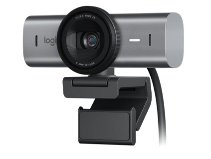 LOGITECH Master Series MX Brio Live streaming camera colour 8.5 MP 3840 x 2160 1080p 4K audio wired USB-C