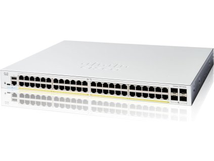 Cisco Catalyst switch C1200-48P-4G (48xGbE,4xSFP,48xPoE+,375W) - REFRESH