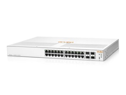 HPE Networking Instant On Switch 24p Gigabit 4p SFP+ (fanless) 1930 (JL682A)