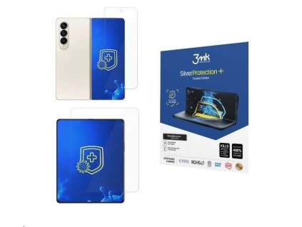 3mk ochranná folie SilverProtection+ Folded Edition pro Samsung Galaxy Z Flip 3 5G (vnější + vnitřní)