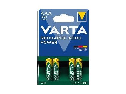 Varta LR03/4BP 1000 mAh Ready to use (Blistr 4ks)