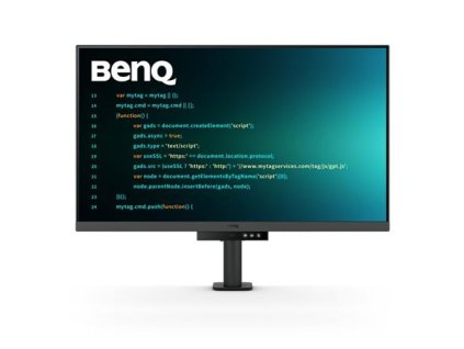 BenQ LCD RD320UA 31,5" IPS/3840x2560/5ms/DP/2xHDMI/USB-C/USB 3.2/Daisy Chain/Jack/repro/VESA/Pivot/černá