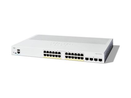 Cisco Catalyst switch C1300-24FP-4G (24xGbE,4xSFP,24xPoE+,375W) - REFRESH