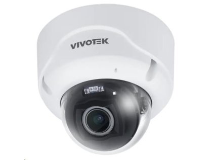 Vivotek FD9399-EHTV, IP kamera 8MPx dome, 4,3-9,8mm (110,4-45,1°), Smart IR 40 m, člověk/vozidlo, AI VCA analýzy